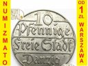 Wolne Miasto Gdańsk 10 fenigów 1923, stan 2-