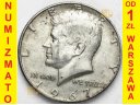 1/2 dolara, Half Dollar Kennedy 1967 rok