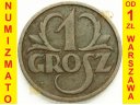1 gr / grosz 1933, stan 3+