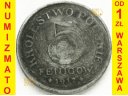 Królestwo Polskie 5 fenigów 1917, stan 3-