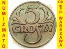 5 gr / groszy 1925, stan 4