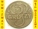 5 gr / groszy 1936, stan 3-