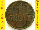 1 gr / grosz 1939, stan 3+