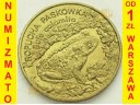 2 zł, złote 1998 Ropucha Paskówka, stan 1-