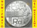 20 zł złotych 1998 Odkrycie Polonu i Radu, stan L