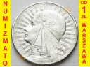 5 zł złotych Głowa kobiety, Polonia 1932 stan 3