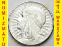 5 zł złotych Głowa kobiety, Polonia 1933 stan 2-/3