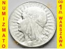 5 zł złotych Głowa kobiety, Polonia 1934 stan 3+/3