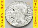 5 zł złotych Głowa kobiety, Polonia 1932 stan 3