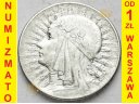 5 zł złotych Głowa kobiety znak ZN 1933 stan 3