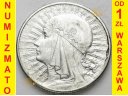 10 zł złotych Głowa kobiety 1932 ze znakiem s.3+/2