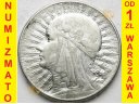 5 zł złotych Głowa kobiety ZN, Babka 1934, st 3+/3