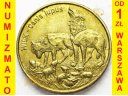 2 zł, złote 1999 Wilk, Wilki, stan 1