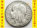10 zł złotych Głowa kobiety 1932, bez znaku st. 3+