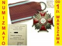 Srebrny Krzyż Zasługi 1967 + Legitymacja + Etui