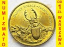 2 zł, złote 1997 Jelonek Rogacz, stan 1-