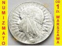 5 zł złotych Głowa kobiety znak ZN 1933 st 3+/3