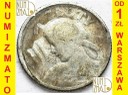 1 zł złoty 1924 Kobieta i kłosy, żniwiarka, róg