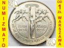2 zł, złote 1995, Ateny Atlanta Znicz, stan 1-/1