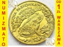 2 zł, złote 1998 Ropucha Paskówka, stan 1