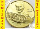2 zł, złote 1999 Ernest Malinowski Peru, stan 1-/1