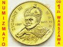 2 zł, złote 1998 Zygmunt III Waza, stan 1