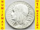 5 zł złotych Głowa kobiety znak ZN 1933 st 3+