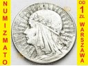 5 zł złotych Głowa kobiety, Polonia 1932 stan 3