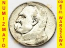 5 zł złotych Józef Piłsudski 1935. Stan około 3