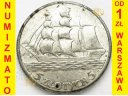 5 zł złotych Żaglowiec 1936. Stan 2-