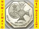 50000 zł złotych 1992 Virtuti Militari , stan L-