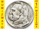 5 zł złotych Józef Piłsudski 1936. Stan 3