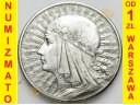 10 zł złotych Głowa kobiety 1932, bez znaku st. 3+