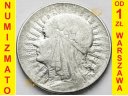 5 zł złotych Głowa kobiety znak ZN 1933 st 3+