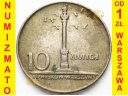 10 zł złotych 1966 MAŁA kolumna Zygmunta Stan 2