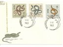 1963 rok. Gady i Płazy Chronione, nr 1, stan UNC