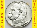 5 zł złotych Józef Piłsudski 1936. Stan 3