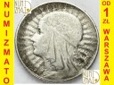 5 zł złotych Głowa kobiety znak ZN 1933 st 3+/3-
