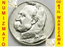 5 zł złotych Józef Piłsudski 1935. Stan 3