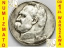 5 zł złotych Józef Piłsudski 1936. Stan 3