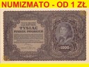 1000 mkp marek polskich 1919 serja II BU, stan 2-