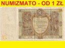 50 zł pięćdziesiąt złotych 1929 Ser.EM, stan 4