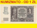 20 zł dwadzieścia złotych 1940, Seria G, stan 2+