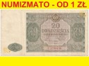 20 zł / złotych 1946 seria E, stan 4