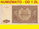 1000 zł / złotych 1946 seria R, stan 4+