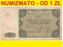 20 zł / złotych 1947 seria C, stan 4