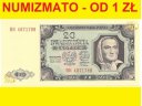 20 zł / dwadzieścia złotych 1948 seria HR, stan 1-
