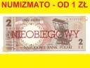2 zł złote 1990 KATOWICE seria B NIEOBIEGOWY, st 1