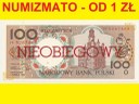100 zł złotych 1990 POZNAŃ seria H NIEOBIEGOWY st1