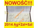 Numizmatyka. Kaseta NUMIZMATO na Monety Ag+Ng 2014